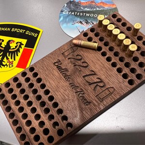 Precision Bullet Tray – Customizable & Engraved for the Avid Marksman