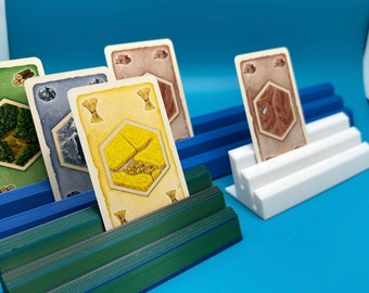Board game card stand