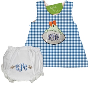 University of Florida gingham dress