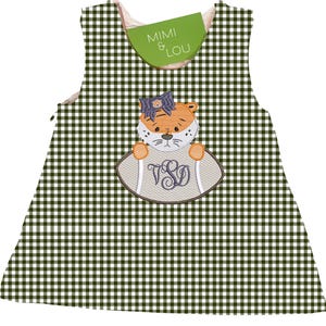 Auburn Vichykaro Kleid