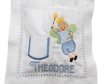 Tooth Fairy Boy Small Pillow (6 inch)