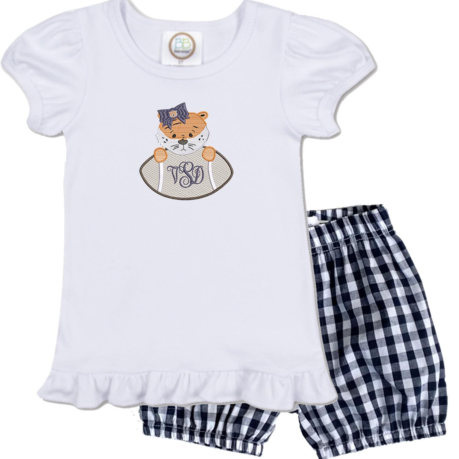 Auburn University girls' outfit
