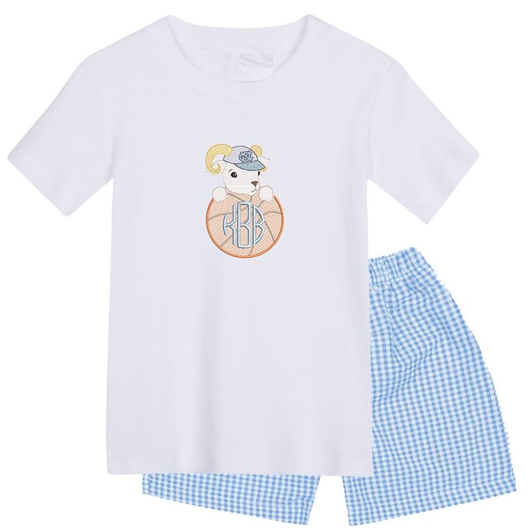 Baby Ram Basketball Boys' Outfit Short Sleeve - Etsy
