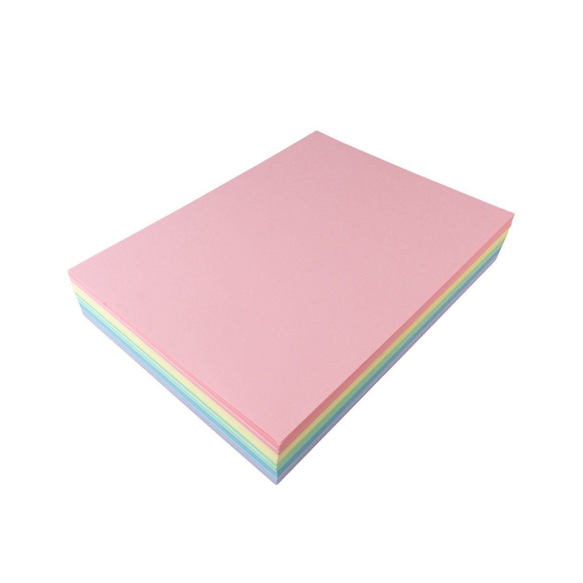 Assorted Pastel Coloured Card A4 160 gsm 250 sheets per pack Etsy