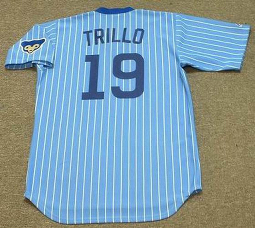 Manny Trillo Chicago Cubs 1978 Cooperstown Baseball Throwback -  Israel