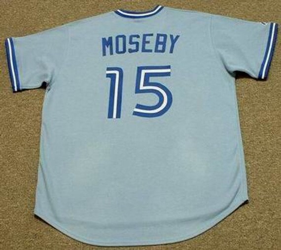 Lloyd Moseby Toronto Blue Jays Cooperstown Baseball Throwback 