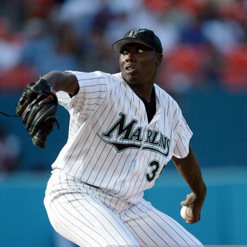 NiceandTrue Dontrelle Willis Florida Marlins 2003 Home Baseball Throwback Jersey, Baseball Stitched Jersey, Vintage Unifrom Jersey