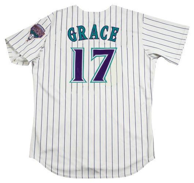 Mark Grace Arizona Diamondbacks 2001 Home Baseball Throwback -  Sweden