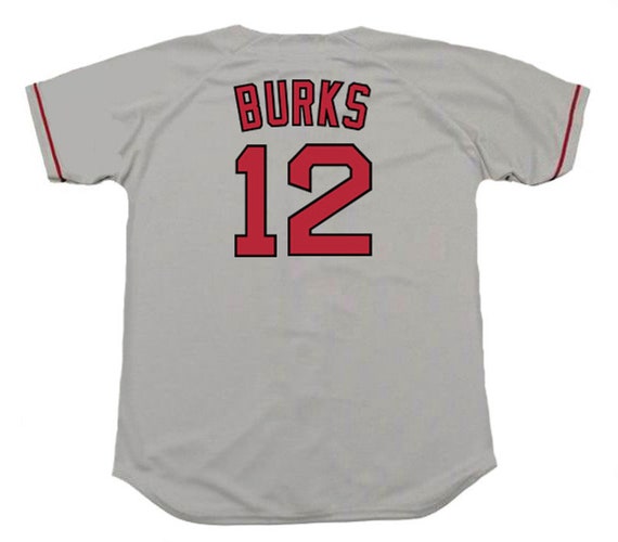 Ellis Burks Boston Red Sox 1990 Away Baseball Throwback -  Hong Kong