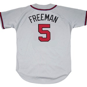 5 Freddie Freeman Atlanta Braves 2010-2021 Signed Shirt - Shop Teamfan  Tshirt , Hoodies , Long Sleeve