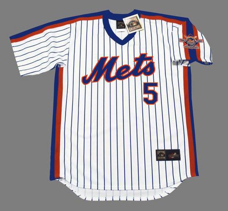 VINTAGE MLB NEW YORK METS DAVID WRIGHT #5 Jersey Button Down Jersey New Tags