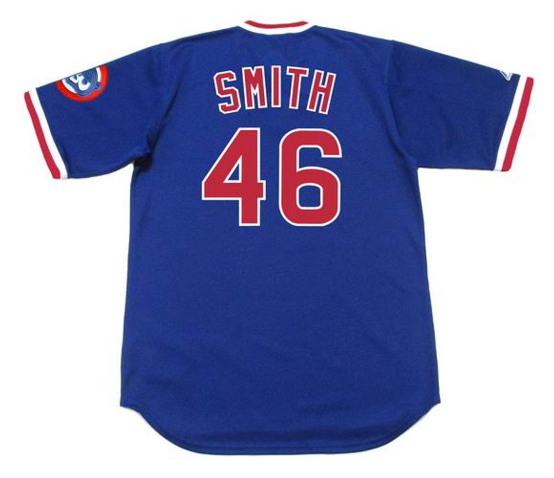 Lee Smith Chicago Cubs 1984 Cooperstown Baseball Throwback 