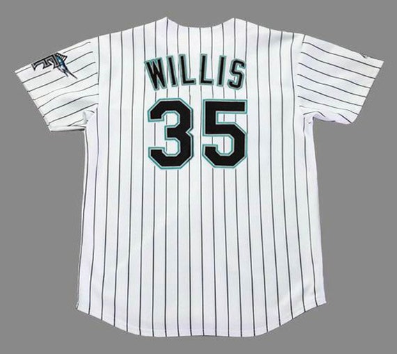 Dontrelle Willis Florida Marlins 2003 Home Baseball Throwback 