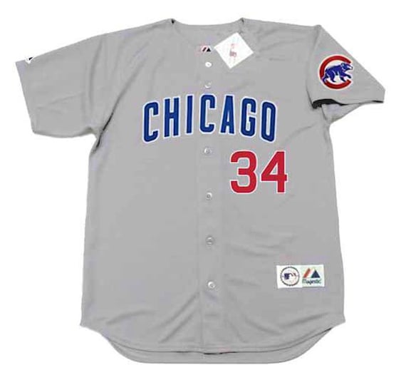 VINTAGE MAJESTIC CHICAGO WHITE SOX #14 KONERKO WHITE WITH RED PINSTRIPE  JERSEY