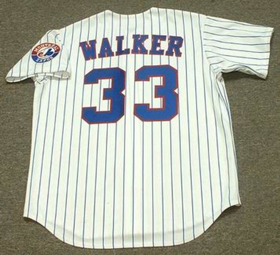 Larry Walker Montreal Expos 1994 Home Baseball Throwback 