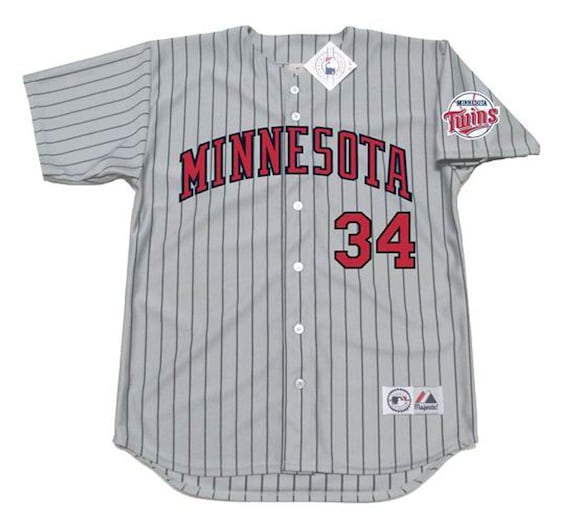 Kirby Puckett Minnesota Twins 1991 Away Baseball Throwback Jersey