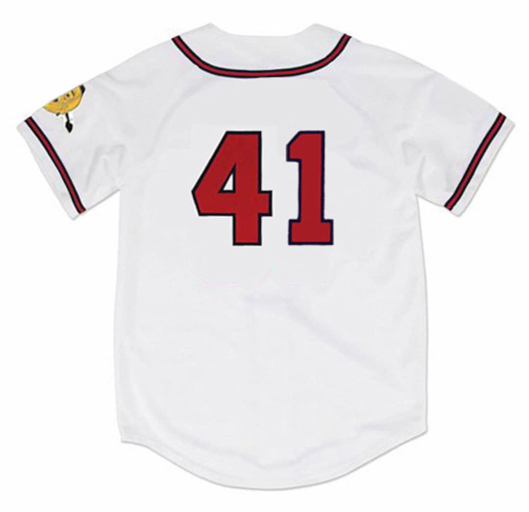 Eddie Mathews Signed Authentic Milwaukee Braves Uniform Jersey