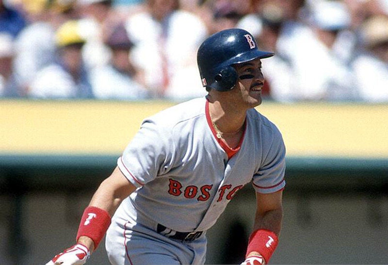 Mike Greenwell Boston Red Sox 1993 Away Baseball Throwback 