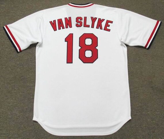 Andy Van Slyke Jersey - 1983 St. Louis Cardinals Away Throwback MLB Jersey