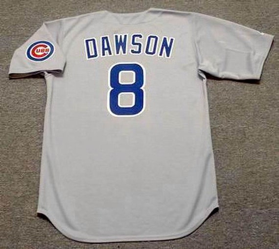 Andre Dawson Chicago Cubs 1990 Away Baseball Throwback Jersey 