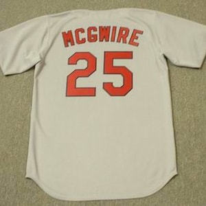 VTG 90s Mark McGuire St. Louis Cardinals T-shirt Joy Athletic Red  Men's Size L