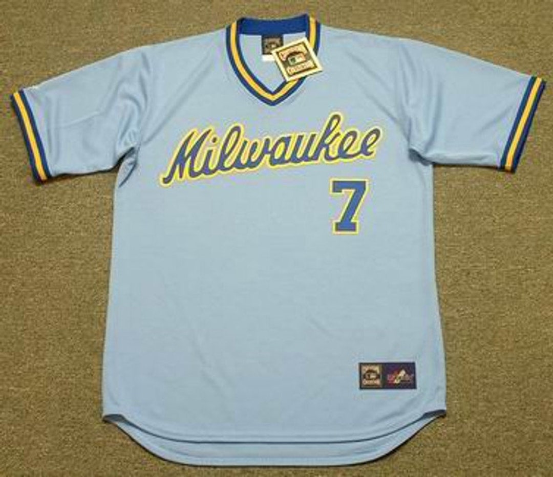 Don Money Milwaukee Brewers 1982 Home Baseball Throwback 