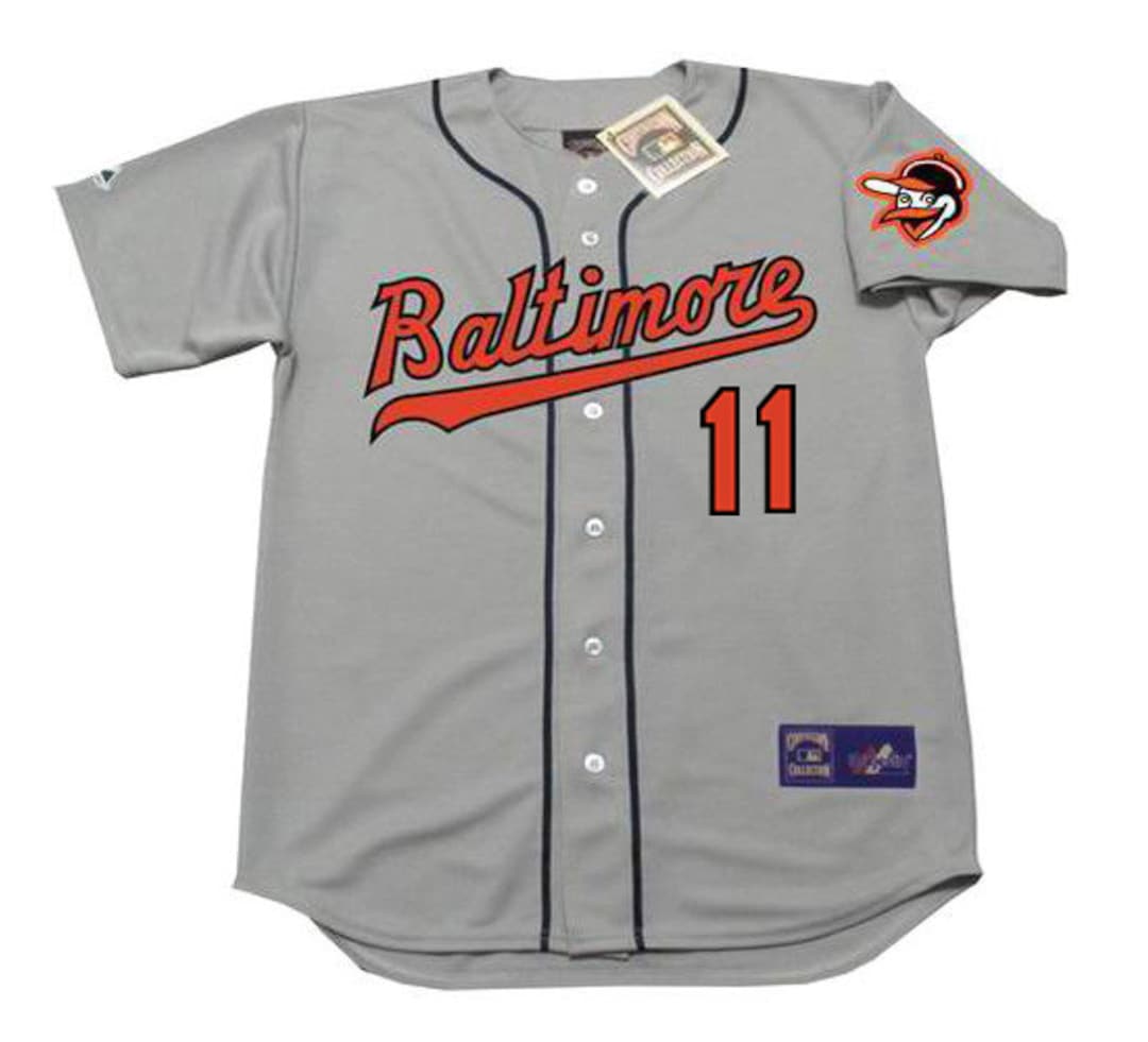 MLB Baltimore Orioles Men's Cooperstown Baseball Jersey.