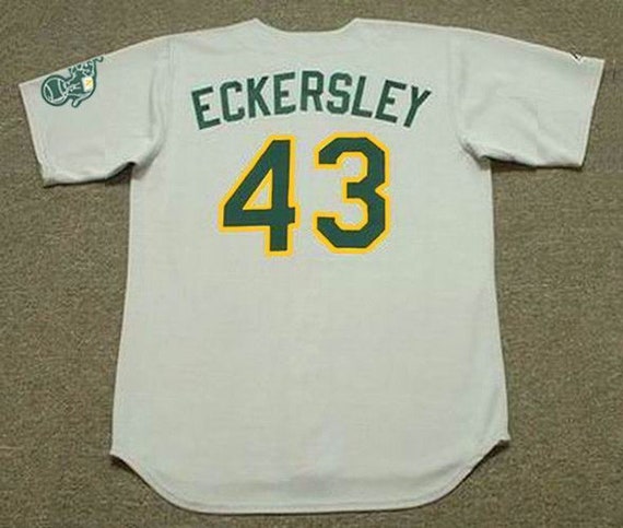 Dennis Eckersley Oakland Athletics 1989 Away Baseball 