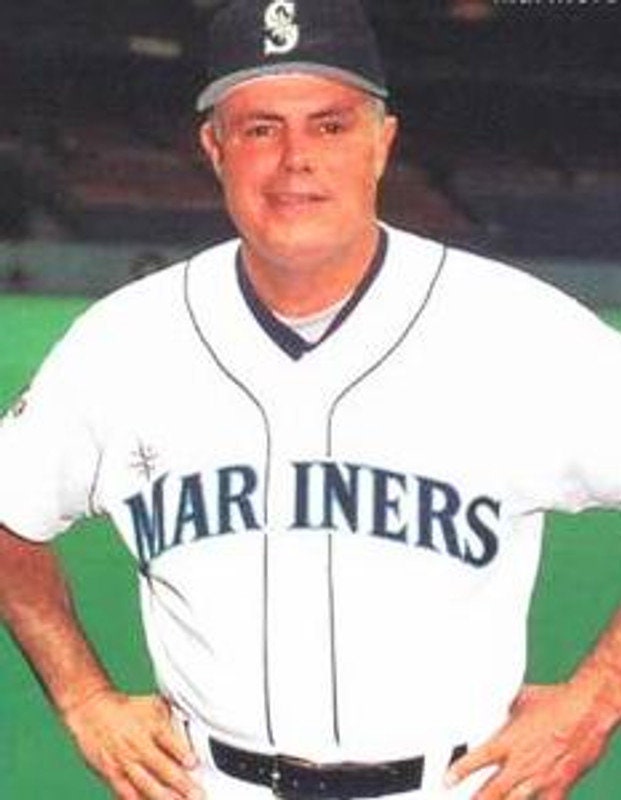 Lou Piniella Seattle Mariners 1997 Home Baseball Throwback 