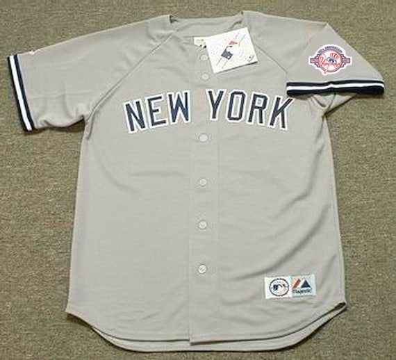 Authentic Jersey New York Yankees Road World Series 1998 Mariano