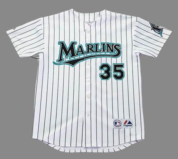 NiceandTrue Dontrelle Willis Florida Marlins 2003 Home Baseball Throwback Jersey, Baseball Stitched Jersey, Vintage Unifrom Jersey