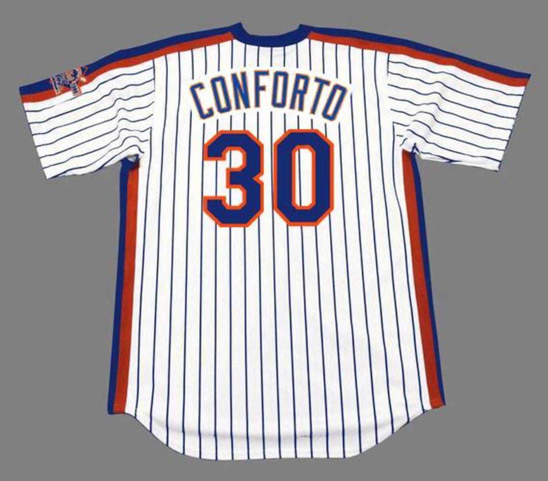Michael Conforto New York Mets 1986 Home Baseball Throwback 