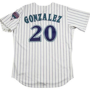 Mitchell And Ness Diamondbacks #51 Randy Johnson Purple Throwback