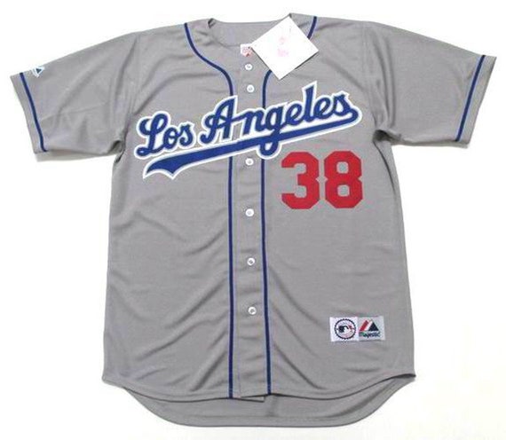 Eric Gagne Los Angeles Dodgers 2003 Away Baseball Throwback 