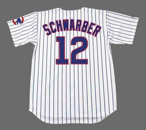 Kyle Schwarber Chicago Cubs Home Baseball Throwback Jersey 