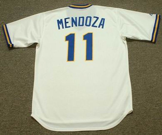 Mario Mendoza Seattle Mariners 1979 Cooperstown Baseball Throwback Jersey  Baseball Stitched Jersey Vintage Baseball Jersey 