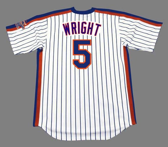 David Wright New York Mets 1986 Home Baseball Throwback -  Norway