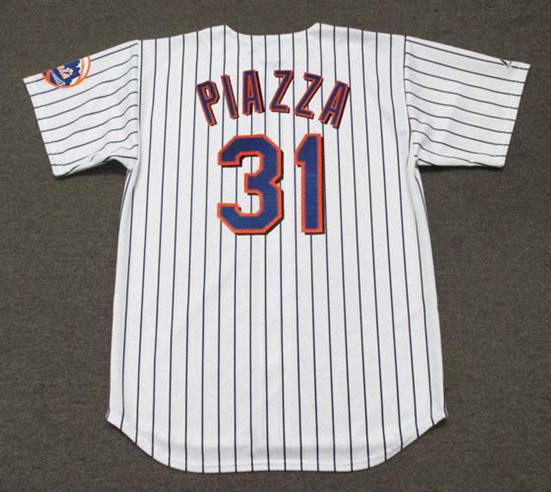 Mike Piazza New York Mets 2000 Home Baseball Throwback Jersey -  Israel