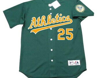 OAKLAND A'S RICKEY HENDERSON MAJESTIC COOPERSTOWN COLLECTION