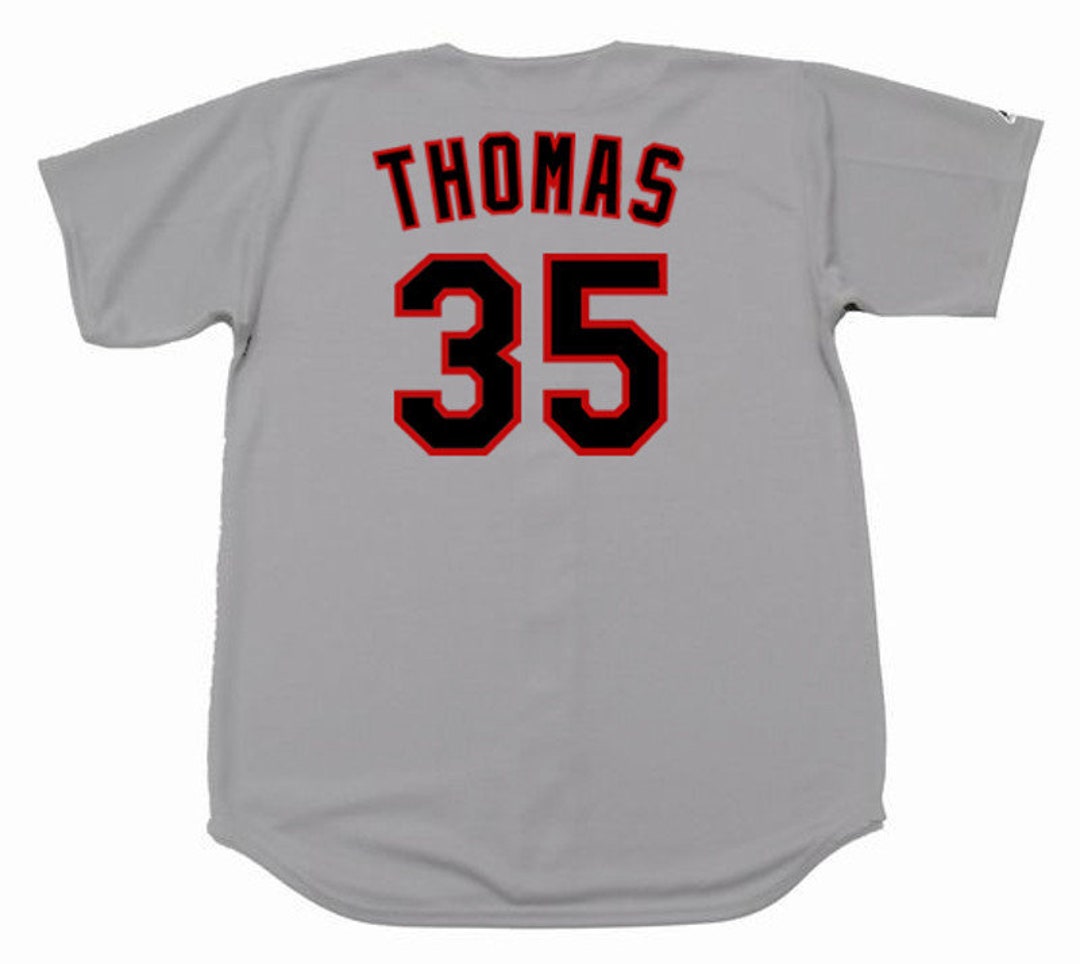 Chicago White Sox Frank Thomas 35 Vintage Baseball Jersey 