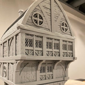 ENORME 28 mm Taverna/Pousada/Casa grande, Terreno D&D para Dungeons and Dragons, Terreno, D&D, D&D, Pathfinder, Miniatura, Jogos de Guerra, Presentes