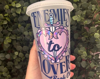Enemies to Lovers Book Club Frosted Cold Cup (24 oz)
