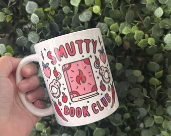 Smutty Book Club Mug: Spicey Reader Gift