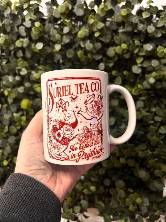 Acotar Inspired Mug: Bookish Gift, tea co, booktok, bookish mugs