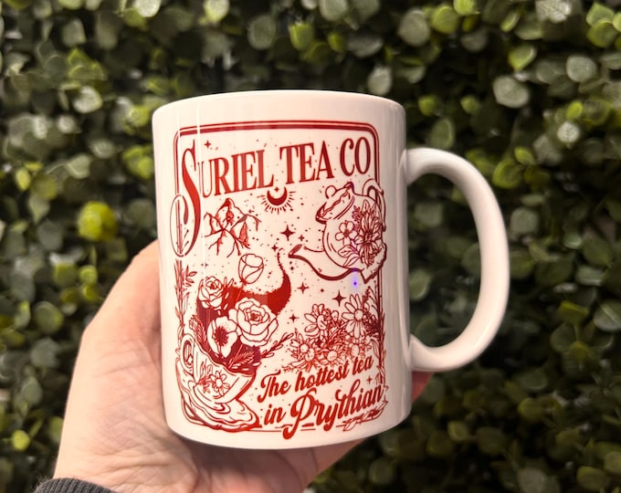 Acotar Inspired Mug: Bookish Gift, tea co, booktok, bookish mugs