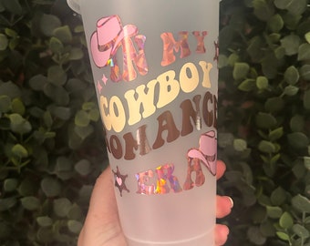 Cowboy Romance Era Cold Cup - 24oz Frosted Book Club Tumbler