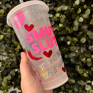 Smutty Book Club Cold Cup Set: Spicy Reader Gift
