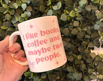 Gepersonaliseerde mok voor boekenliefhebber: Booktok Reader-cadeau, 11oz bedrukte mok
