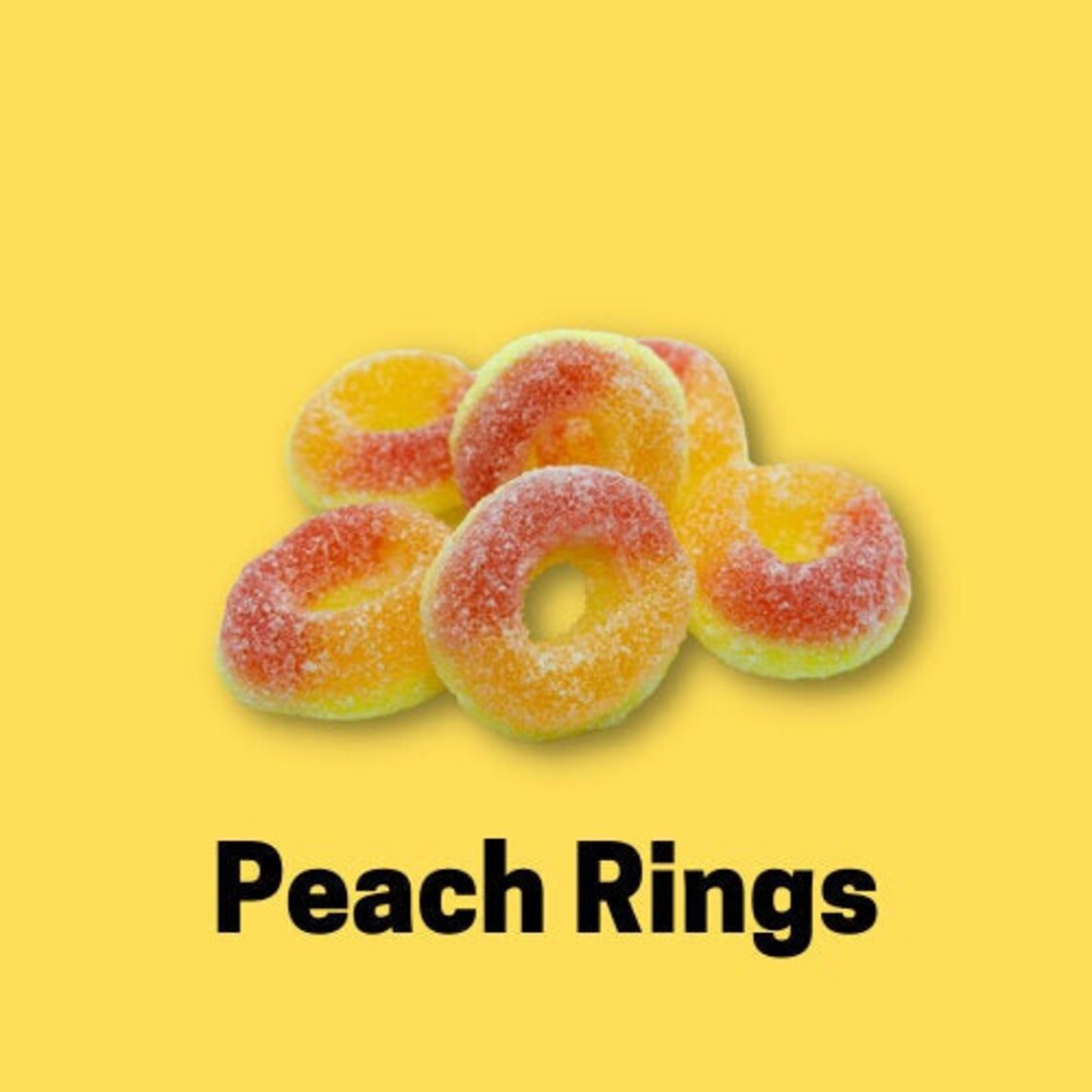 Peach Rings Box Of 10 Packets 1.5kg Etsy
