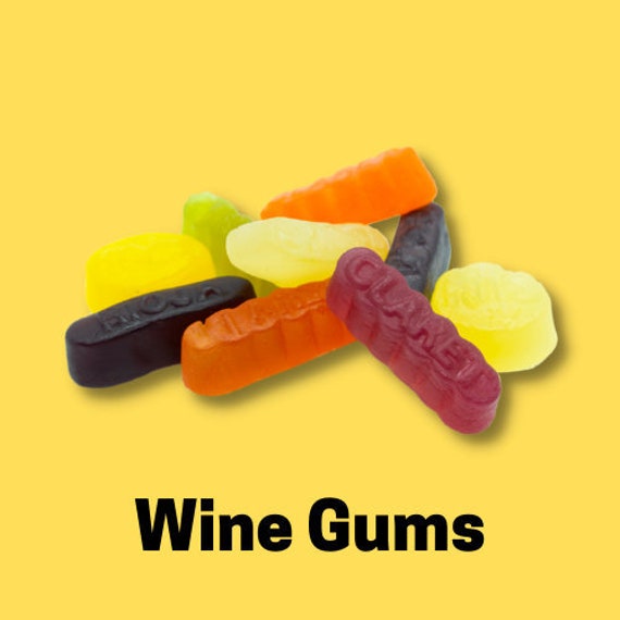 Wine Gums Box Of 10 Packets 1.5kg Etsy